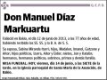 DIAZ MARKUARTU,MANUEL