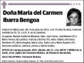 IBARRA BENGOA,MARIA DEL CARMEN