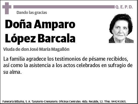 LOPEZ BARCALA,AMPARO