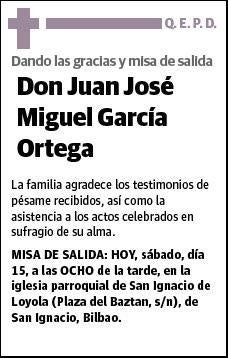 GARCIA ORTEGA,JUAN JOSE MIGUEL