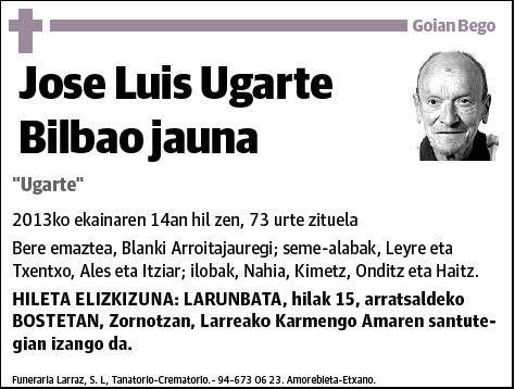 UGARTE BILBAO,JOSE LUIS