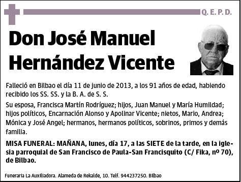 HERNANDEZ VICENTE,JOSE MANUEL