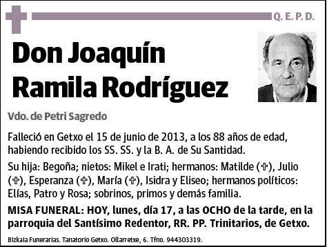 RAMILA RODRIGUEZ,JOAQUIN