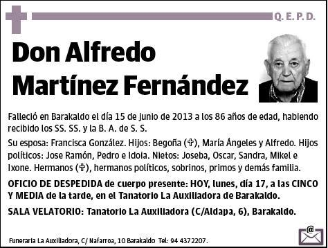 MARTINEZ FERNANDEZ,ALFREDO