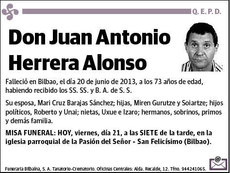 HERRERA ALONSO,JUAN ANTONIO