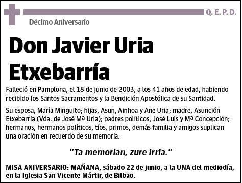 URIA ETXEBARRIA,JAVIER