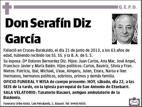 DIZ GARCIA,SERAFIN