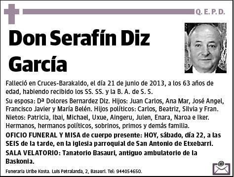 DIZ GARCIA,SERAFIN