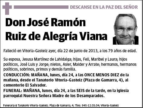 RUIZ DE ALEGRIA VIANA,JOSE RAMON