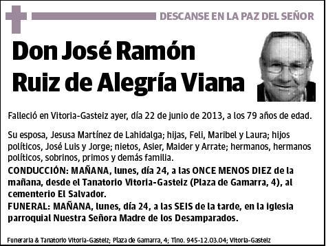 RUIZ DE ALEGRIA VIANA,JOSE RAMON