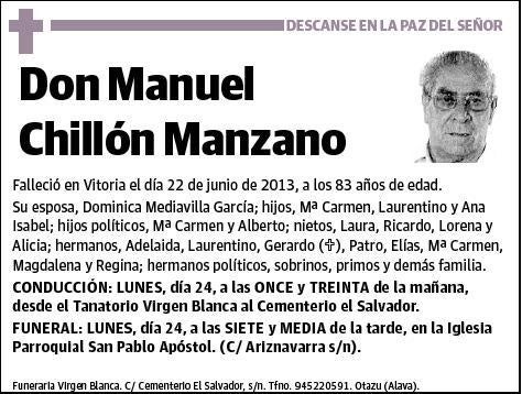 CHILLON MANZANO,MANUEL