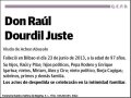 DOURDIL JUSTE,RAUL