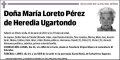 PEREZ DE HEREDIA UGARTONDO,MARIA LORETO