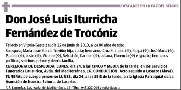 ITURRICHA FERNANDEZ DE TROCONIZ,JOSE LUIS