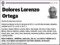 LORENZO ORTEGA,DOLORES