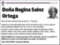 SAINZ ORTEGA,REGINA