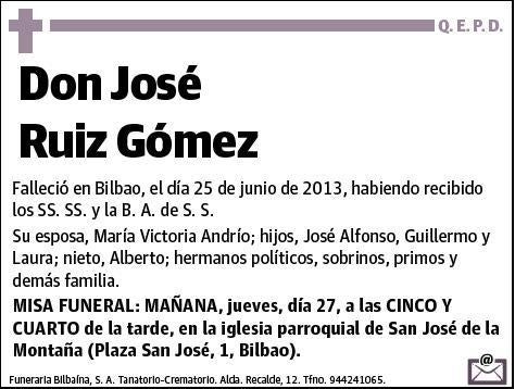 RUIZ GOMEZ,JOSE