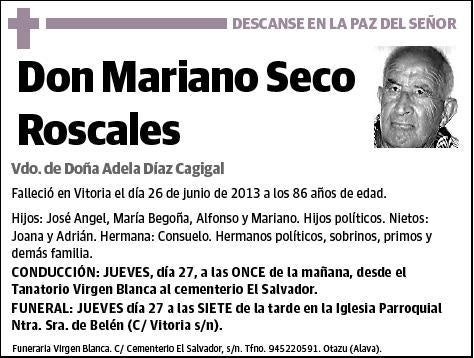 SECO ROSCALES,MARIANO