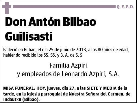 BILBAO GUILISASTI,ANTON