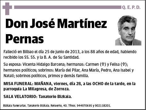 MARTINEZ PERNAS,JOSE