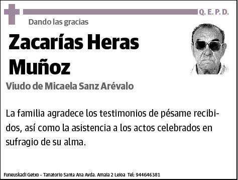 HERAS MUÑOZ,ZACARIAS