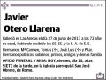 OTERO LLARENA,JAVIER