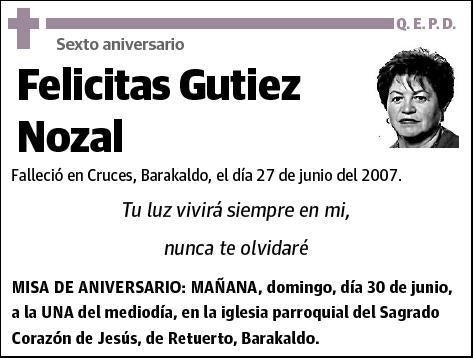 GUTIEZ NOZAL,FELICITAS