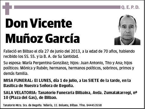 MUÑOZ GARCIA,VICENTE