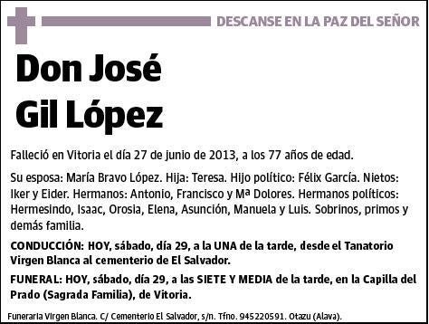 GIL LOPEZ,JOSE