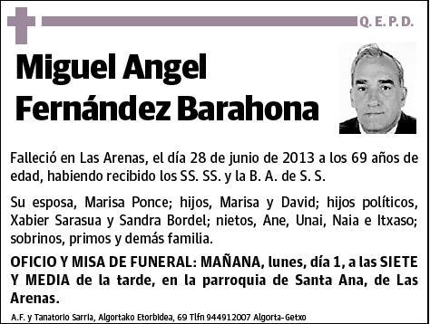 FERNANDEZ BARAHONA,MIGUEL ANGEL