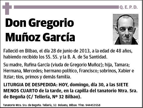 MUÑOZ GARCIA,GREGORIO