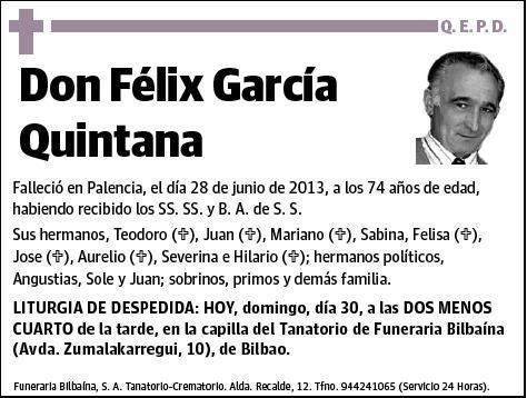 GARCIA QUINTANA,FELIX