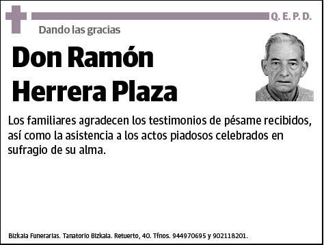 HERRERA PLAZA,RAMON