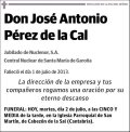PEREZ DE LA CAL,JOSE ANTONIO
