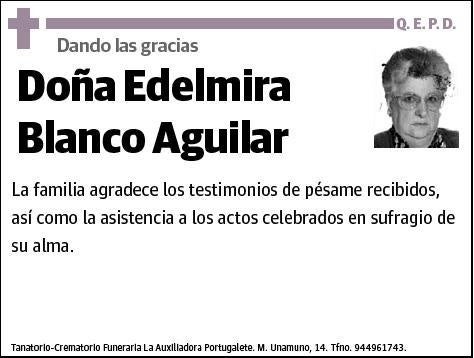 BLANCO AGUILAR,EDELMIRA