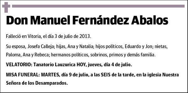 FERNANDEZ ABALOS,MANUEL