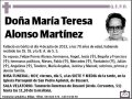 ALONSO MARTINEZ,MARIA TERESA