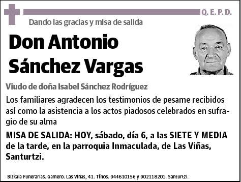 SANCHEZ VARGAS,ANTONIO