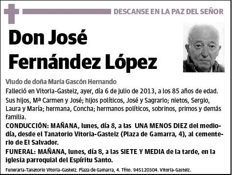 FERNANDEZ LOPEZ,JOSE