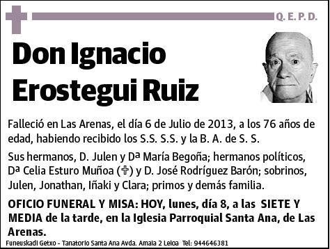 EROSTEGUI RUIZ,IGNACIO