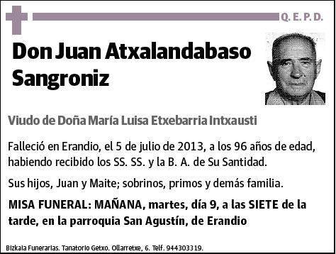 ATXALANDABASO SANGRONIZ,JUAN