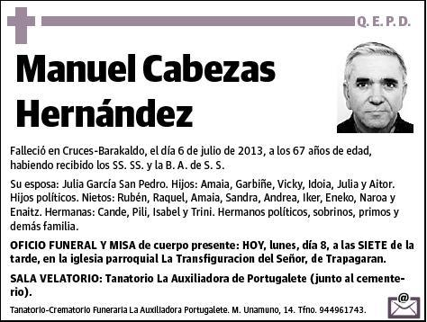 CABEZAS HERNANDEZ,MANUEL