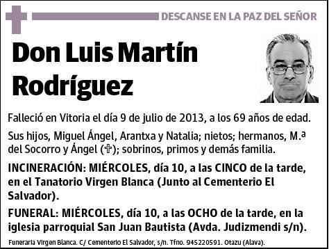 MARTIN RODRIGUEZ,LUIS