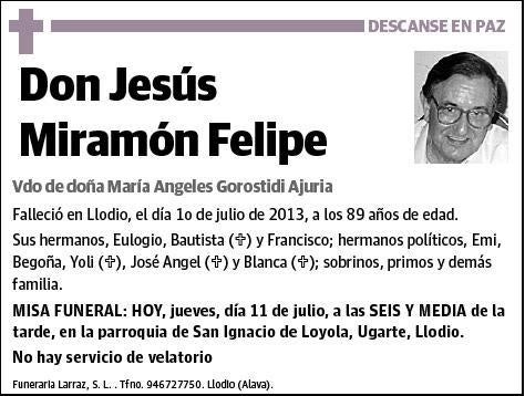 MIRAMON FELIPE,JESUS