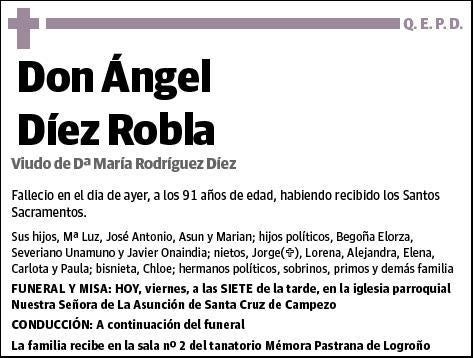 DIEZ ROBLA,ANGEL