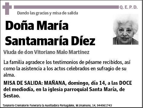 SANTAMARIA DIEZ,MARIA