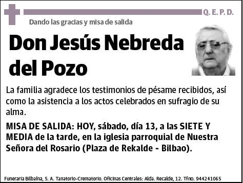 NEBREDA DEL POZO,JESUS