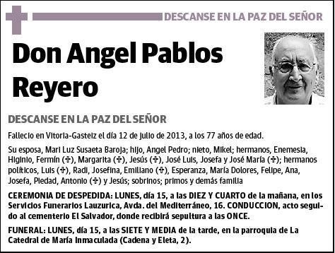 PABLOS REYERO,ANGEL