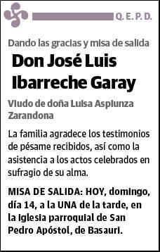 IBARRECHE GARAY,JOSE LUIS