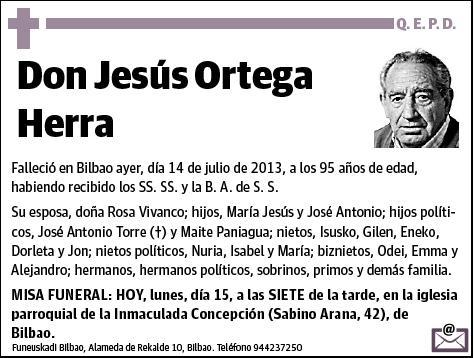 ORTEGA HERRA,JESUS